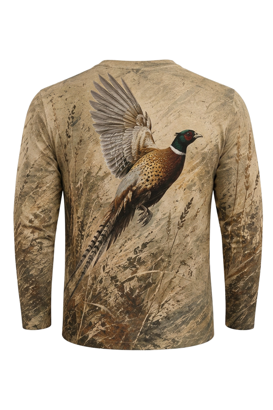 Performance Hunting Long Sleeve - Golden Pheasant Rise - ULS450K image 5