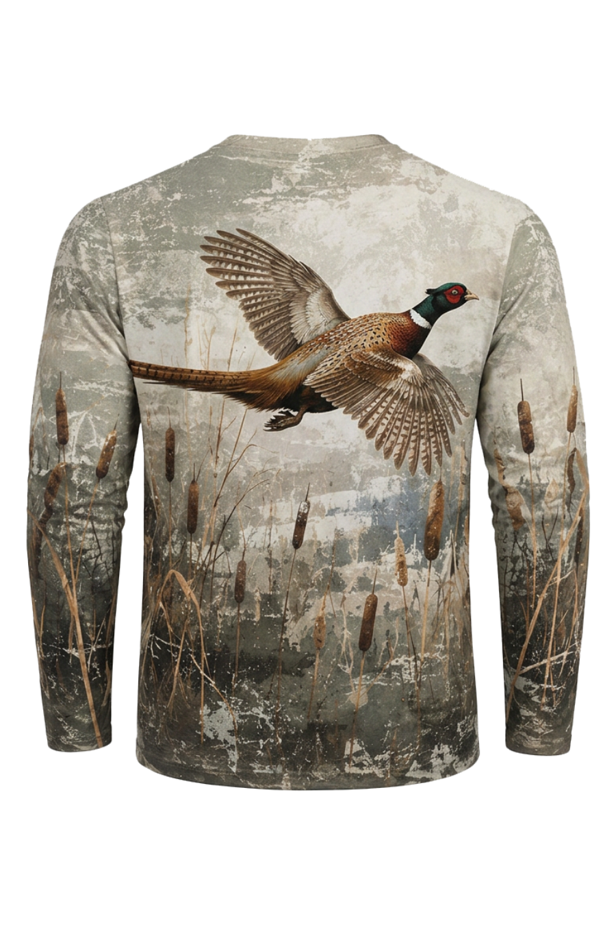 Performance Hunting Long Sleeve - Misty Cattail Pheasant - ULS451K image 5