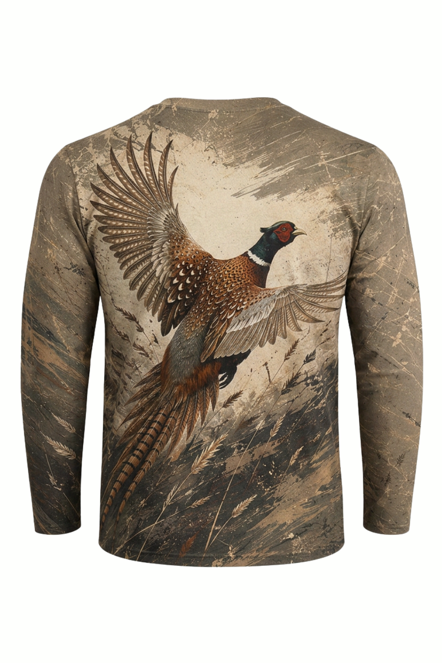 Performance Hunting Long Sleeve - Golden Field Pheasant Ascent - ULS452K image 5