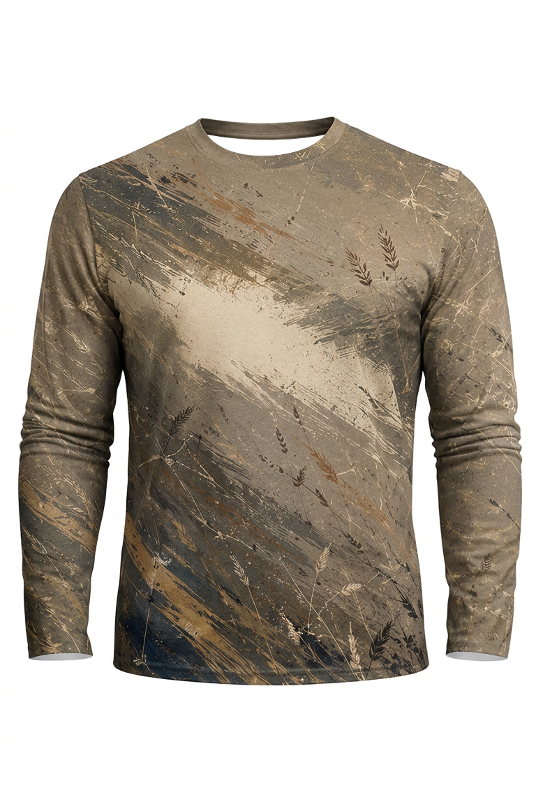 Performance Hunting Long Sleeve - Golden Field Pheasant Ascent - ULS452K image 6