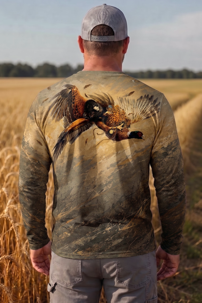 Performance Hunting Long Sleeve - Falcon Pheasant Clash - ULS453K image 2