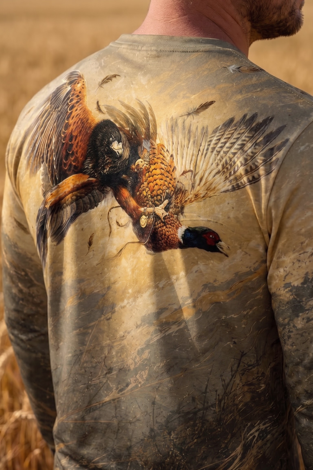 Performance Hunting Long Sleeve - Falcon Pheasant Clash - ULS453K image 4