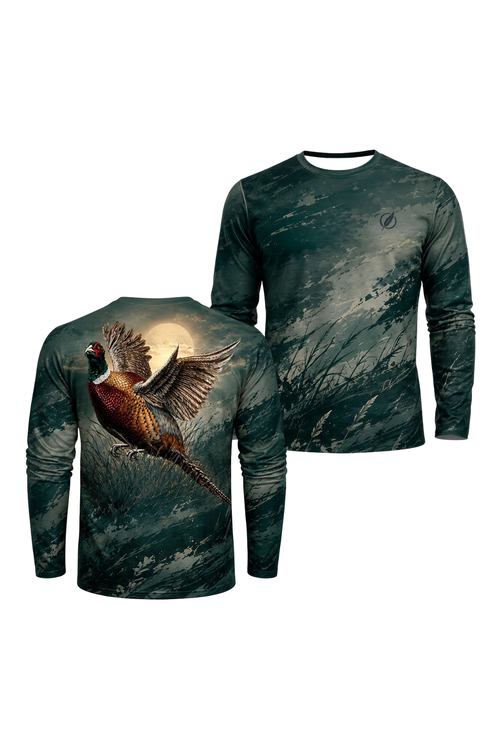 Performance Hunting Long Sleeve - Midnight Moon Pheasant - ULS454K image 1