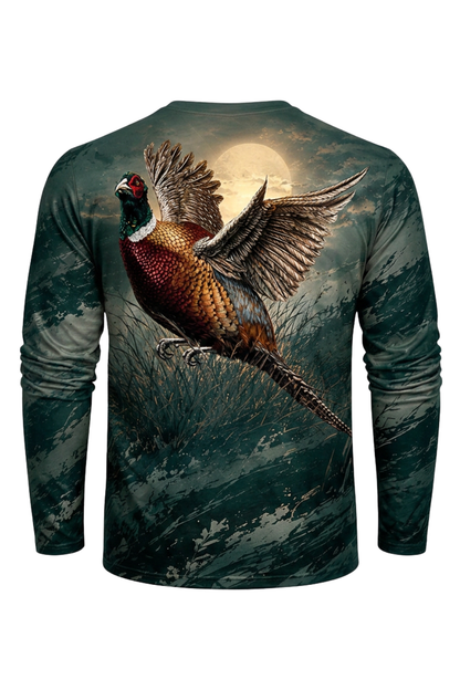 Performance Hunting Long Sleeve - Midnight Moon Pheasant - ULS454K image 5