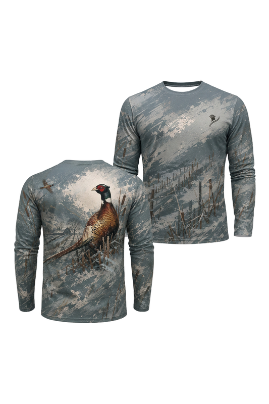 Performance Hunting Long Sleeve - Winter Homestead Pheasant - ULS455K image 1