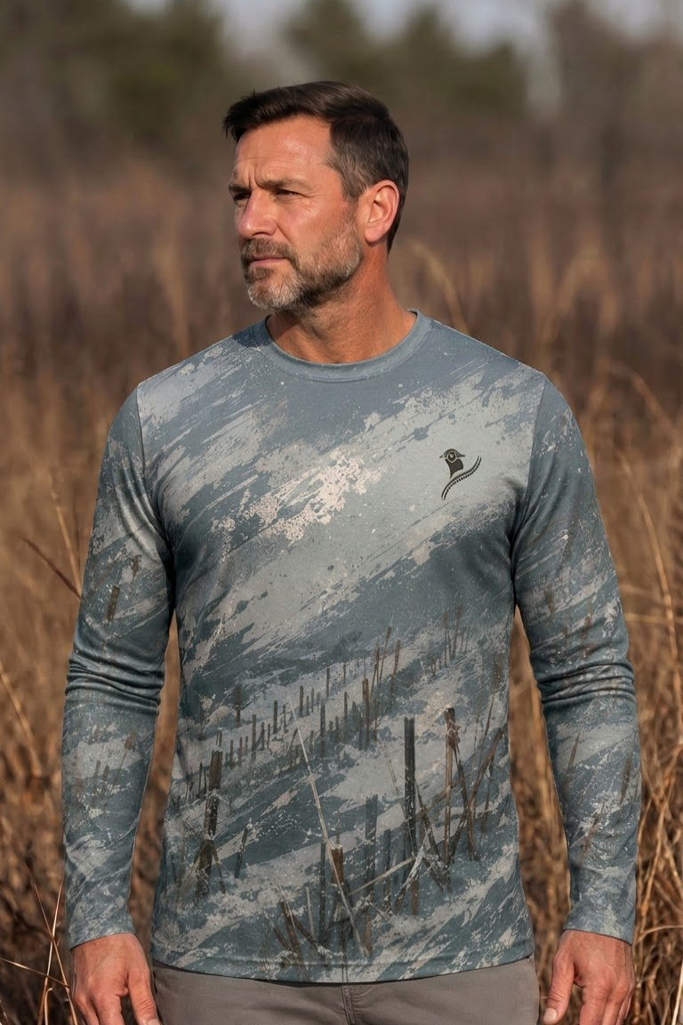 Performance Hunting Long Sleeve - Winter Homestead Pheasant - ULS455K image 3
