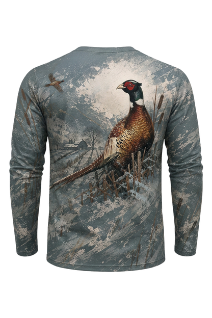 Performance Hunting Long Sleeve - Winter Homestead Pheasant - ULS455K image 5