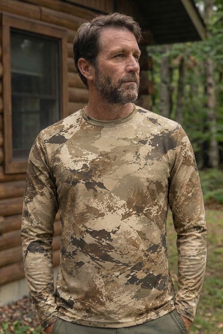 Performance Hunting Long Sleeve - Setter Field Pheasant Flush - ULS456K image 3