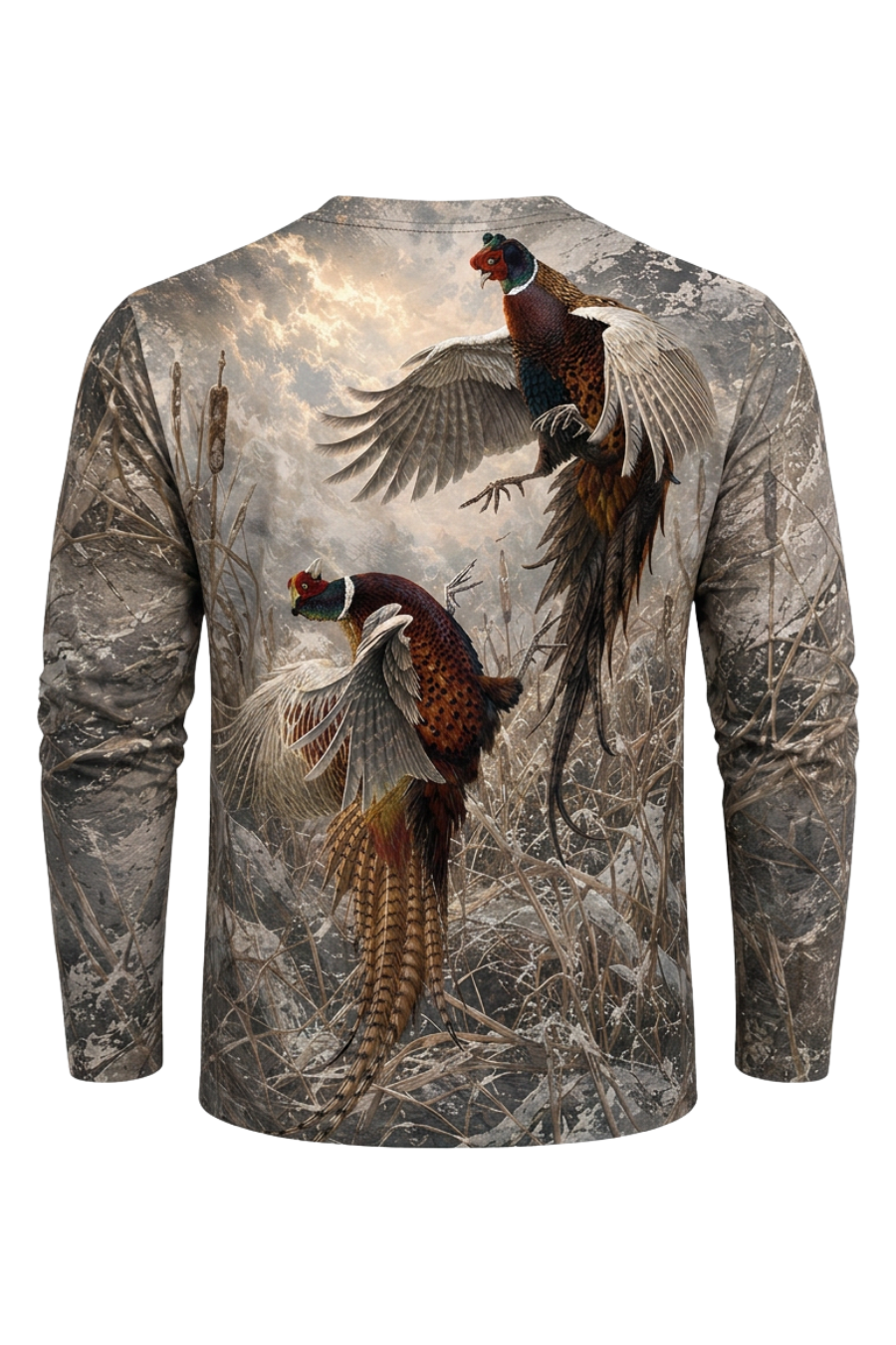 Performance Hunting Long Sleeve - Storm Marsh Pheasant Rise - ULS457K image 5
