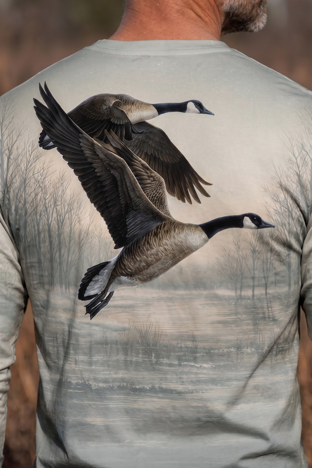 Performance Hunting Long Sleeve - Misty Timber Goose Soar - ULS461K image 4