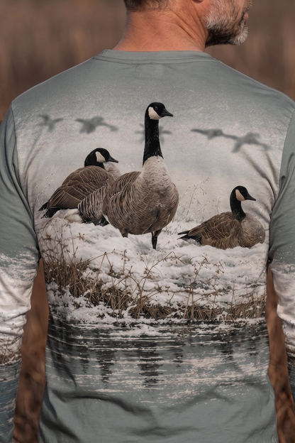 Performance Hunting Long Sleeve - Snowy Bank Goose Rest - ULS462K image 4