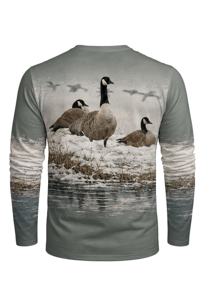 Performance Hunting Long Sleeve - Snowy Bank Goose Rest - ULS462K image 5