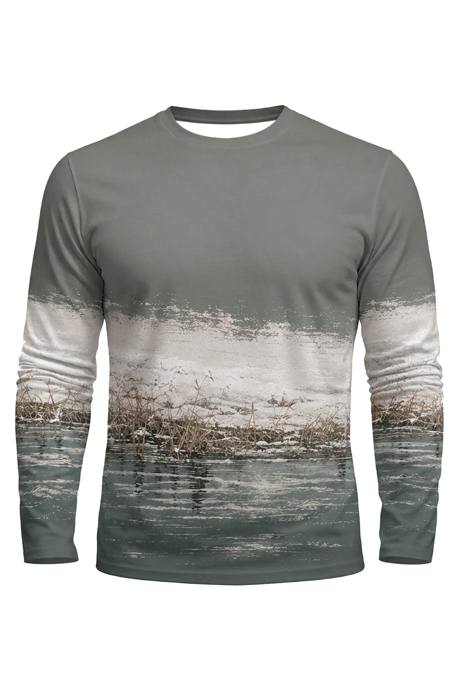 Performance Hunting Long Sleeve - Snowy Bank Goose Rest - ULS462K image 6