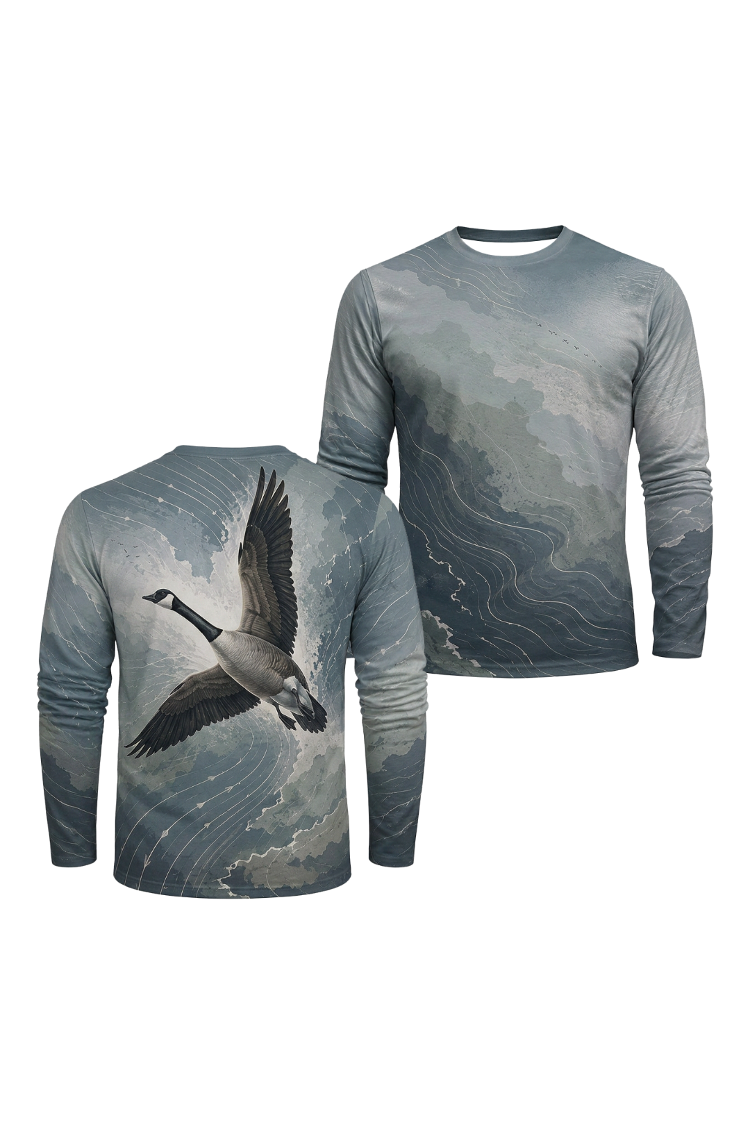 Performance Hunting Long Sleeve - Aero Current Goose Soar - ULS463K image 1