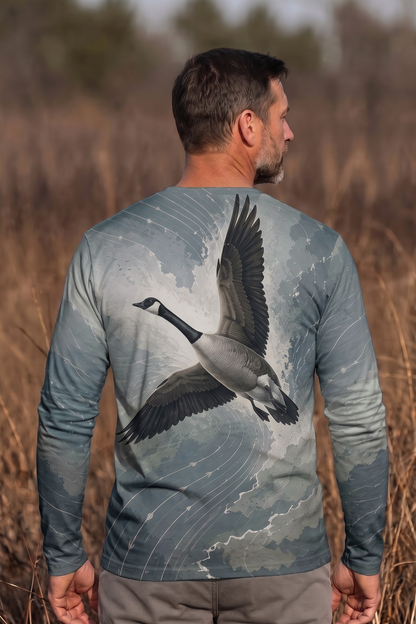 Performance Hunting Long Sleeve - Aero Current Goose Soar - ULS463K image 2