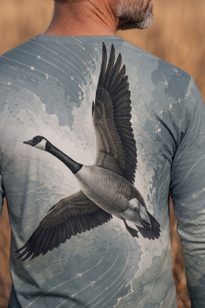 Performance Hunting Long Sleeve - Aero Current Goose Soar - ULS463K image 4