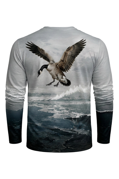 Performance Hunting Long Sleeve - Glacial Ice Goose Descent - ULS464K image 5