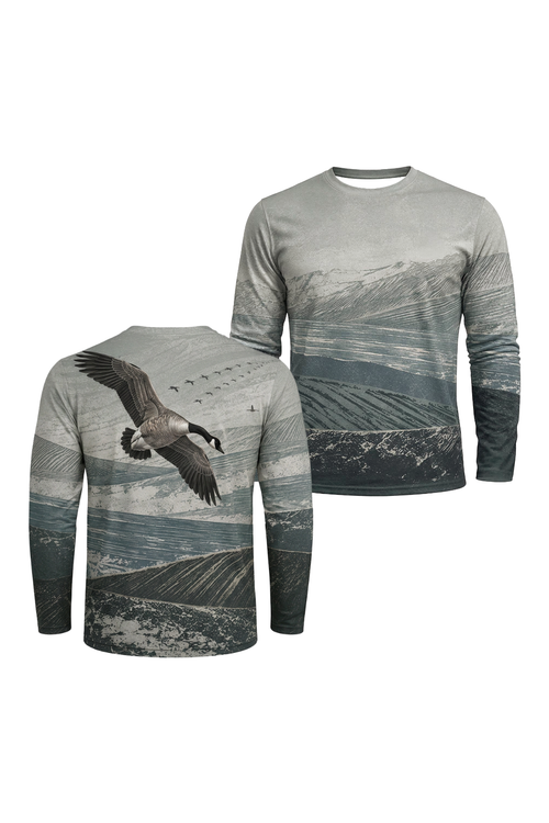 Performance Hunting Long Sleeve - Prairie Ridge Goose Banking - ULS465K image 1