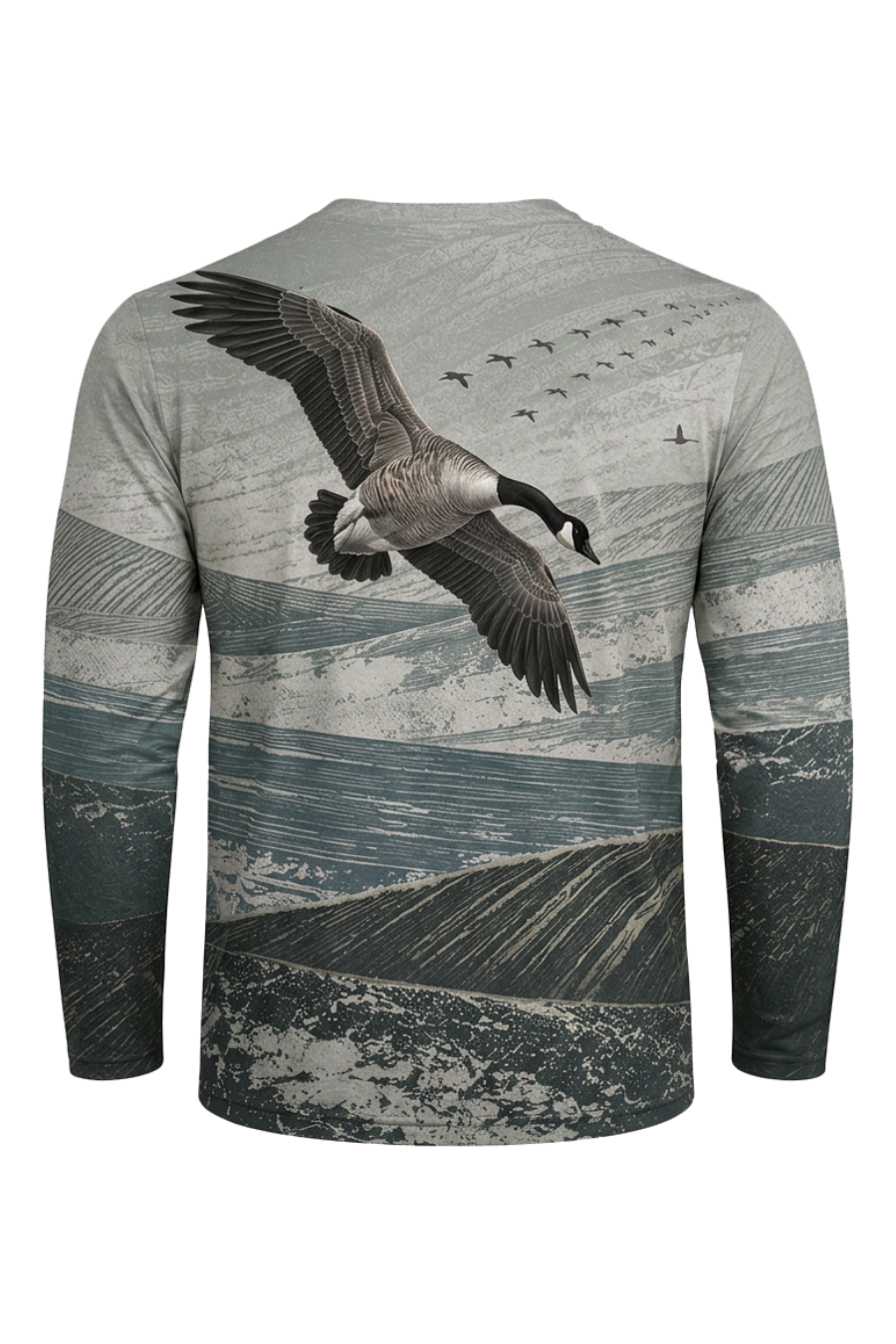 Performance Hunting Long Sleeve - Prairie Ridge Goose Banking - ULS465K image 5