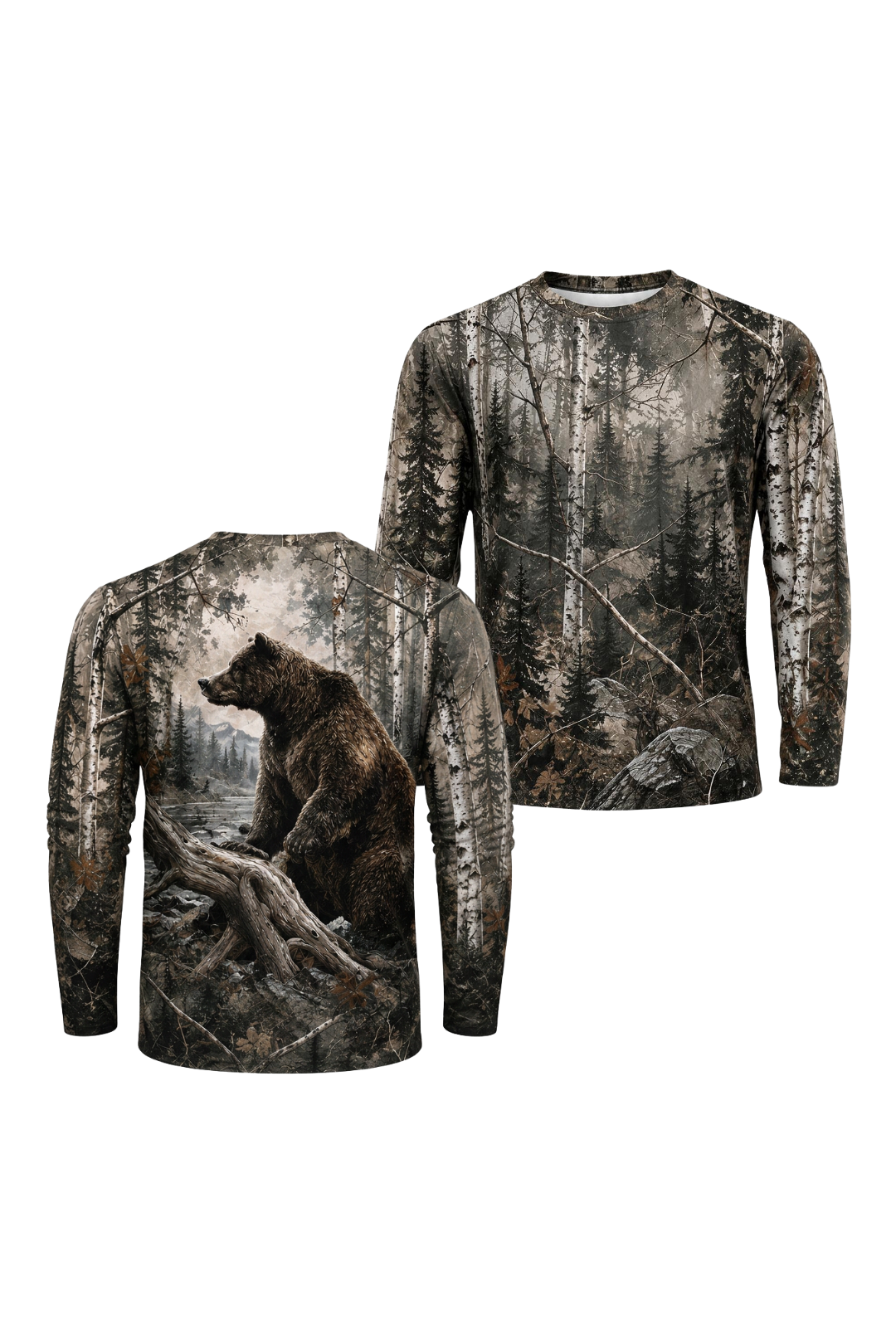 Performance Hunting Long Sleeve - Timber Grizzly Guardian - ULS467K image 1
