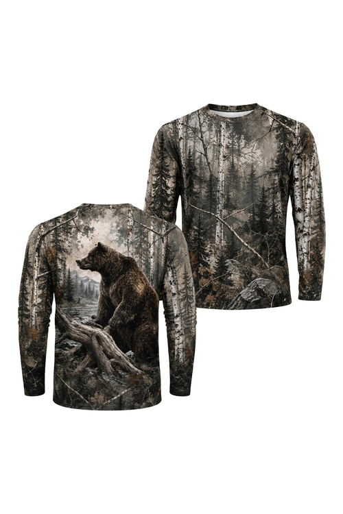 Performance Hunting Long Sleeve - Timber Grizzly Guardian - ULS467K image 1