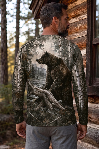 Performance Hunting Long Sleeve - Timber Grizzly Guardian - ULS467K image 2