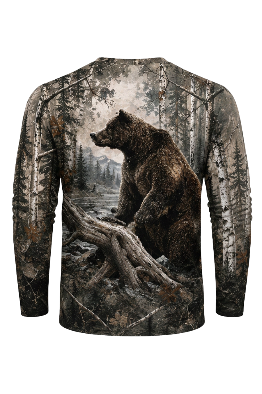 Performance Hunting Long Sleeve - Timber Grizzly Guardian - ULS467K image 5