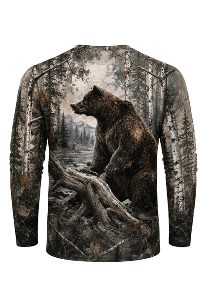 Performance Hunting Long Sleeve - Timber Grizzly Guardian - ULS467K image 5