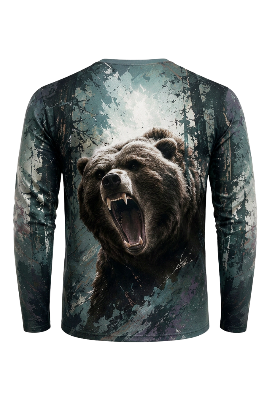 Performance Hunting Long Sleeve - Shadow Forest Grizzly Fury - ULS468K image 5