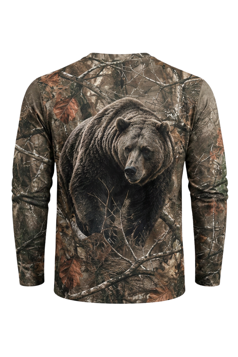 Performance Hunting Long Sleeve - Autumn Oak Grizzly Stalke - ULS469K image 5