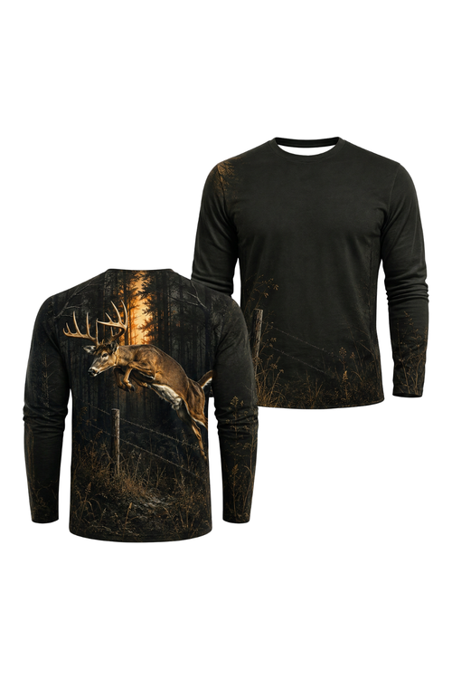Performance Hunting Long Sleeve - Twilight Whitetail Bound - ULS470K image 1