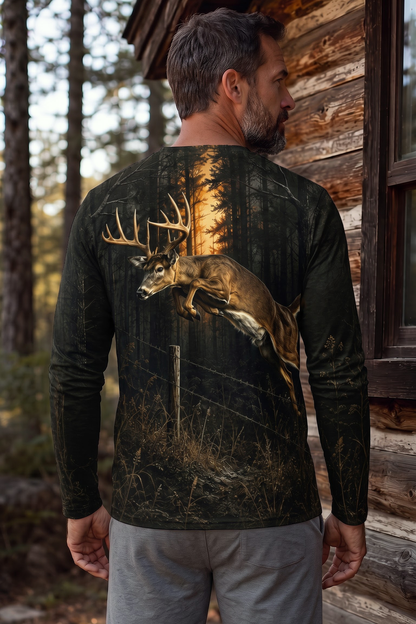 Performance Hunting Long Sleeve - Twilight Whitetail Bound - ULS470K image 2
