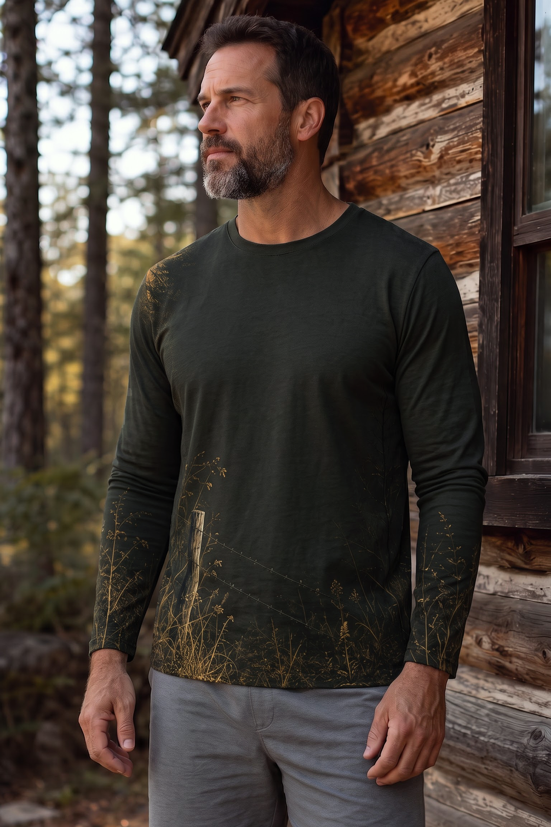 Performance Hunting Long Sleeve - Twilight Whitetail Bound - ULS470K image 3