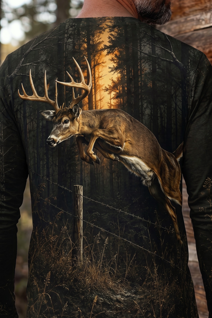 Performance Hunting Long Sleeve - Twilight Whitetail Bound - ULS470K image 4