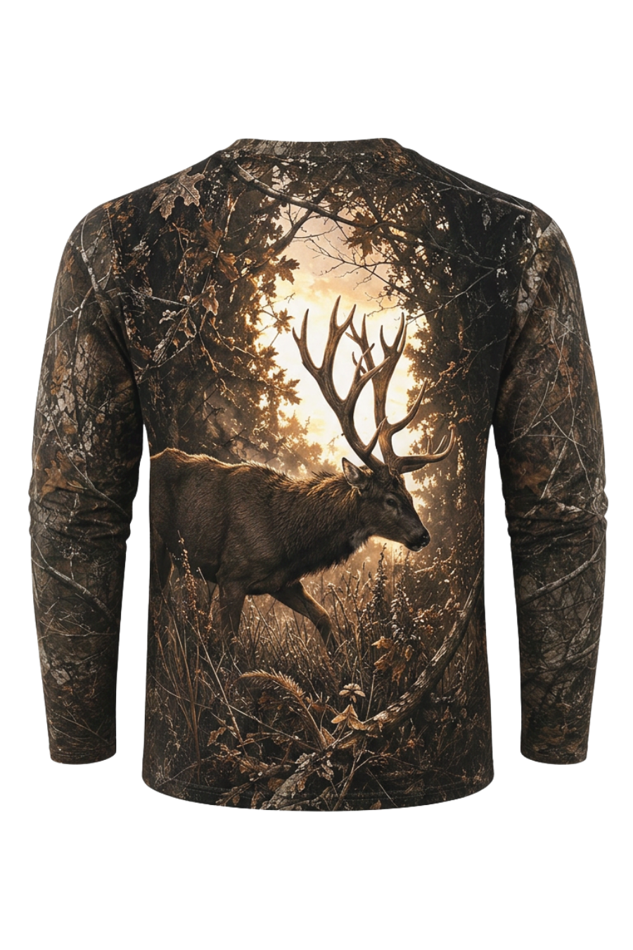 Performance Hunting Long Sleeve - Golden Oak Whitetail Sovereign - ULS471K image 5