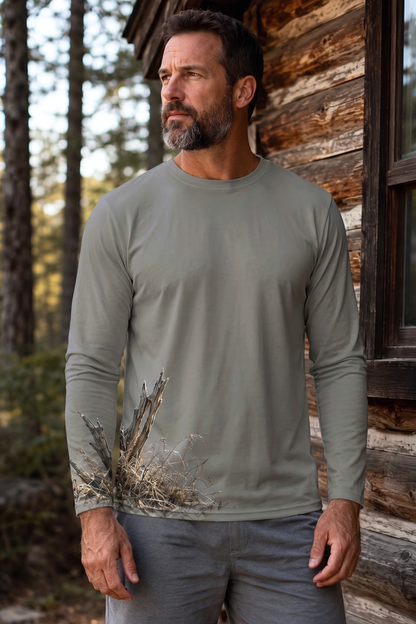 Performance Hunting Long Sleeve - Foggy Ridge Whitetail Monarch - ULS473K image 3