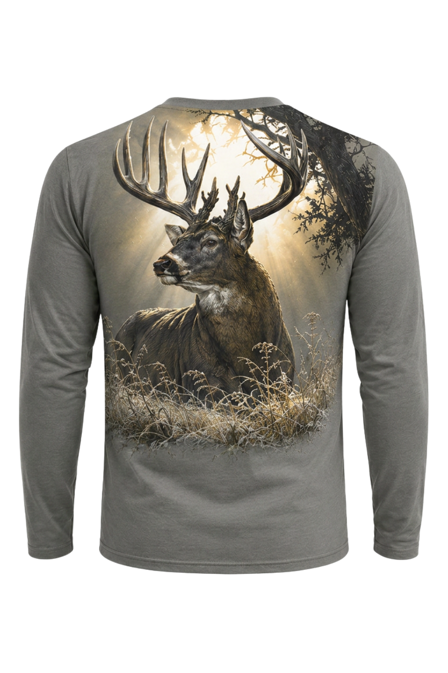 Performance Hunting Long Sleeve - Foggy Ridge Whitetail Monarch - ULS473K image 5