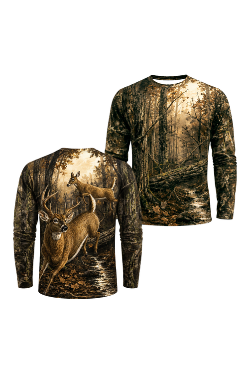 Performance Hunting Long Sleeve - Autumn Creek Whitetail Pursuit - ULS475K image 1
