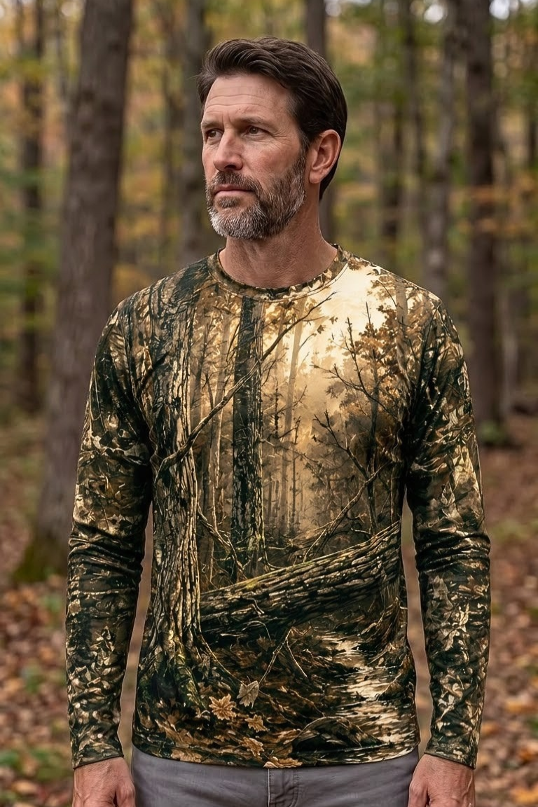 Performance Hunting Long Sleeve - Autumn Creek Whitetail Pursuit - ULS475K image 3