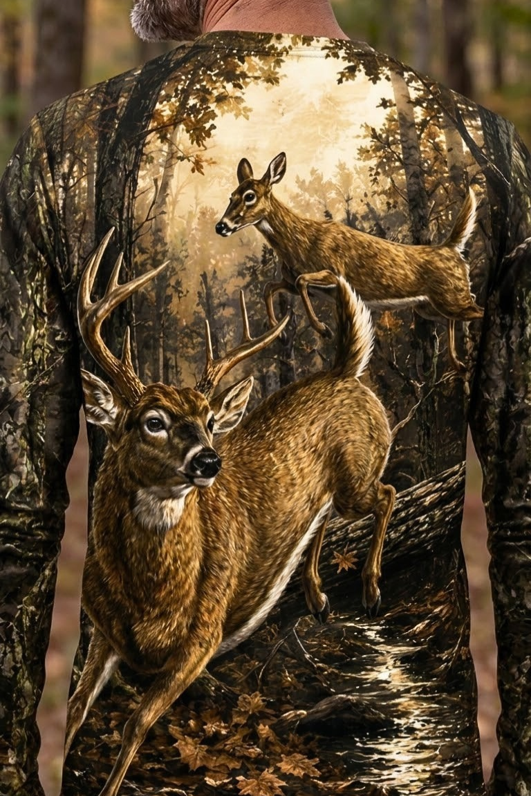 Performance Hunting Long Sleeve - Autumn Creek Whitetail Pursuit - ULS475K image 4