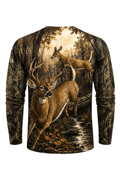 Performance Hunting Long Sleeve - Autumn Creek Whitetail Pursuit - ULS475K image 5