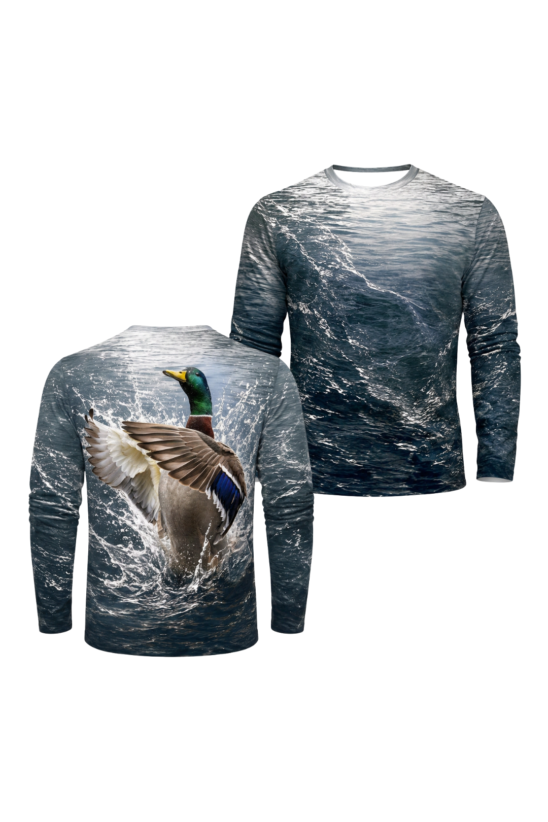 Performance Hunting Long Sleeve - Open Water Mallard Burst - ULS478K image 1