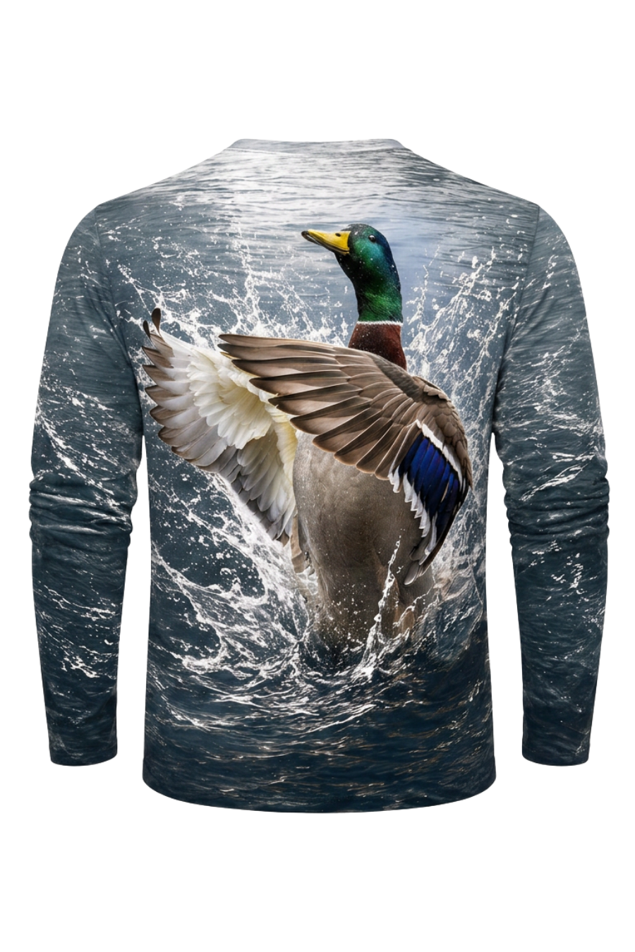 Performance Hunting Long Sleeve - Open Water Mallard Burst - ULS478K image 5