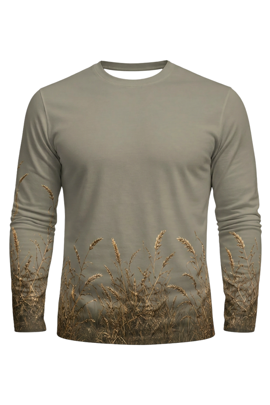 Performance Hunting Long Sleeve - Golden Field Quail Burst - ULS483K image 6