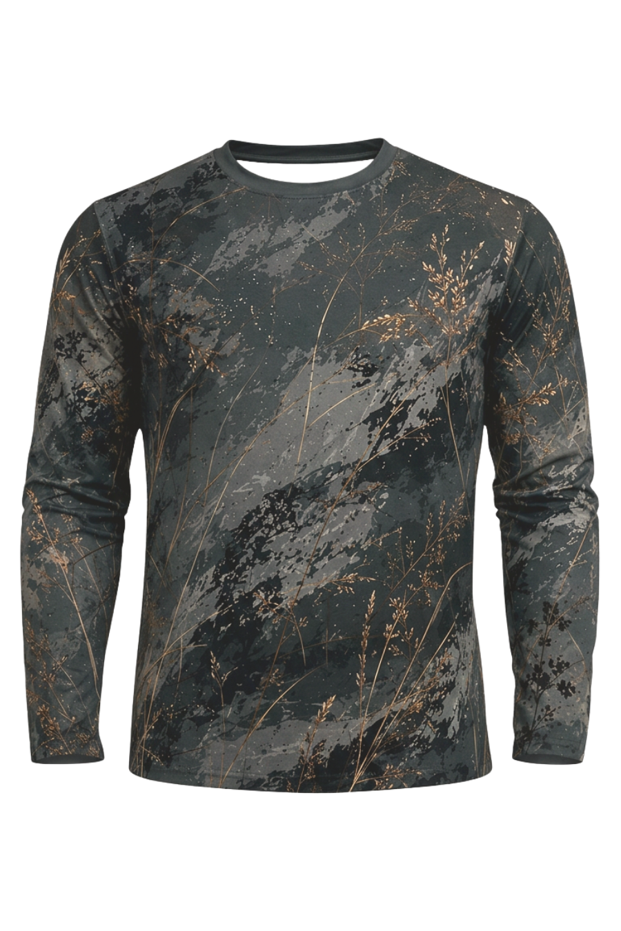 Performance Hunting Long Sleeve - Charcoal Brush Quail Ascent - ULS485K image 6