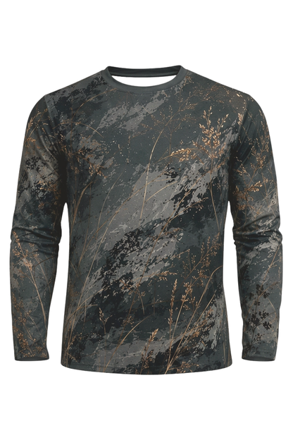Performance Hunting Long Sleeve - Charcoal Brush Quail Ascent - ULS485K image 6