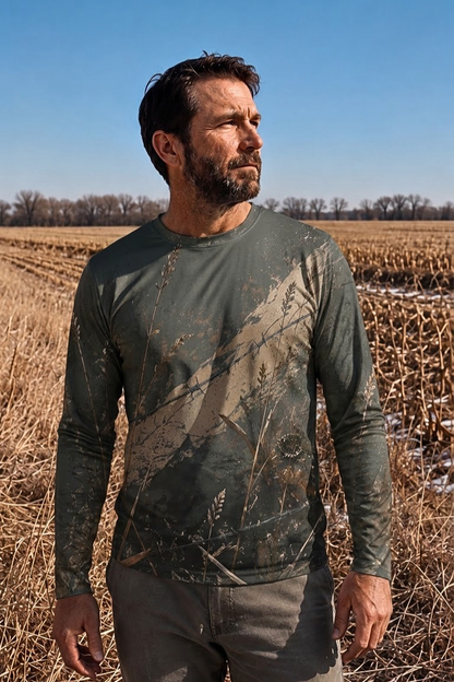 Performance Hunting Long Sleeve - Sunset Wire Dove Glide - ULS487K image 3