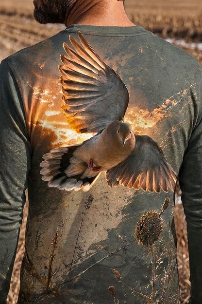 Performance Hunting Long Sleeve - Sunset Wire Dove Glide - ULS487K image 4