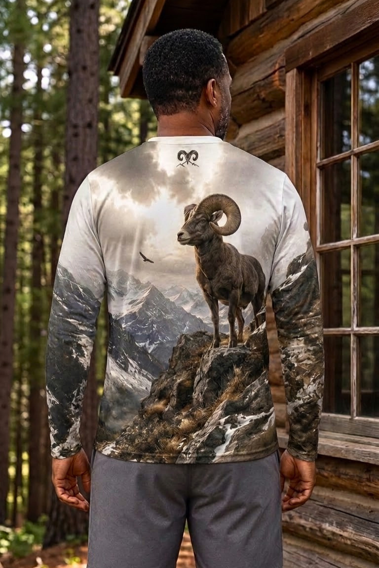 Performance Hunting Long Sleeve - Alpine Peak Bighorn Monarch - ULS489K image 2