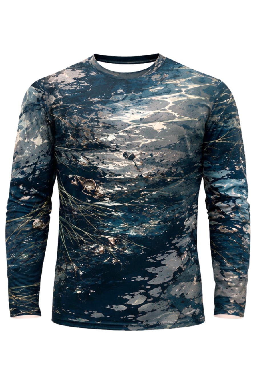 Performance Fishing Long Sleeve - Twilight Marsh Tailing Redfish - ULS491K image 6